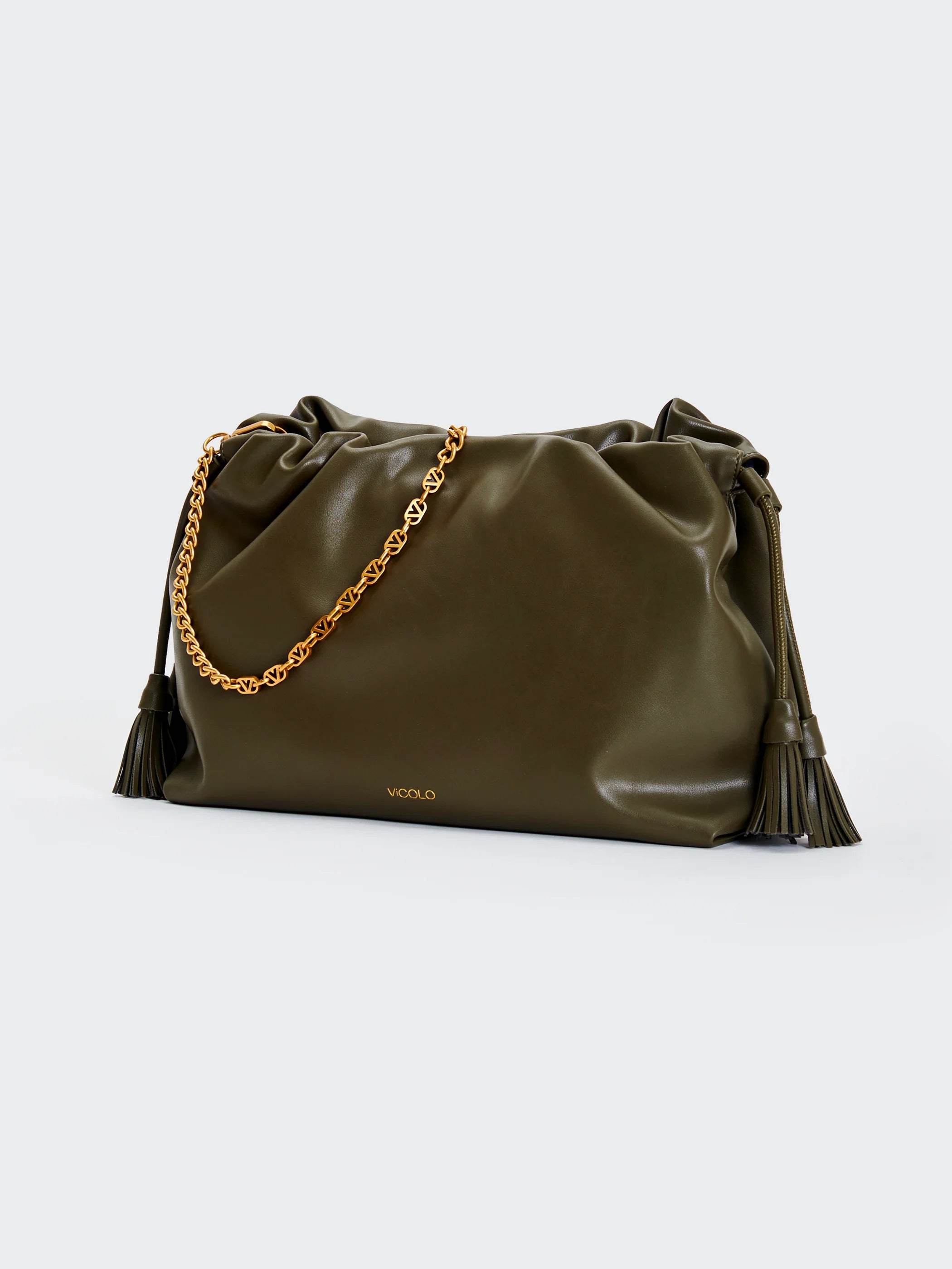 Borsa tassel medium Xab0034 - Vicolo - shopTSa