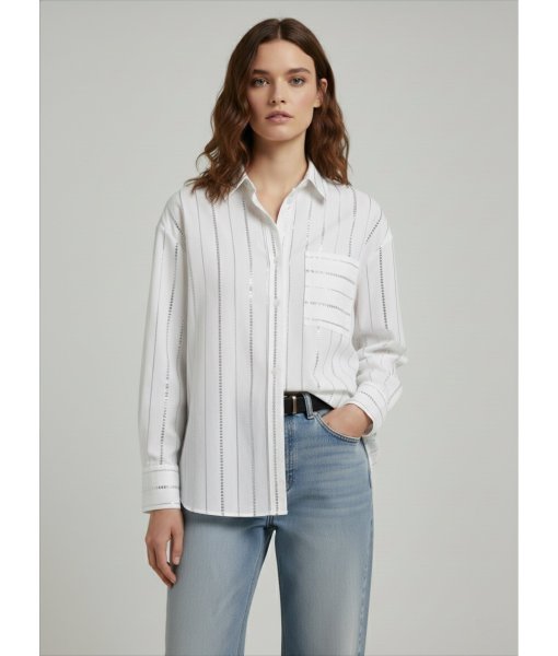 Camicia con pailletes PBBANCORA - Penny Black - shopTSa