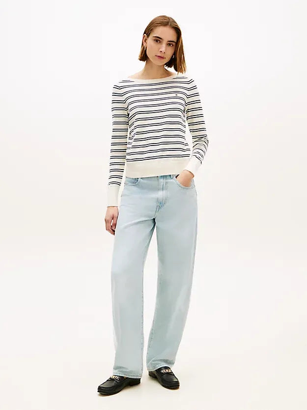 Maglia in cotone con bottoni 40099 - Tommy Hilfiger - shopTSa