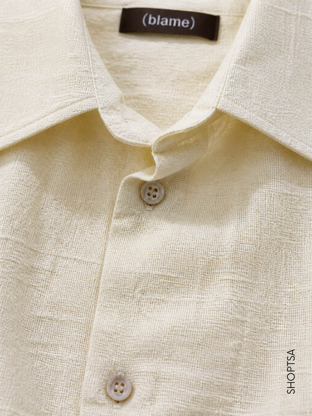 Camicia in cotone microoperato