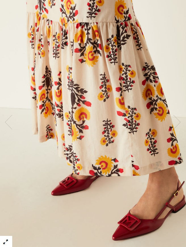 Gonna lunga in cotone PALE - EMME Marella - Emme Marella - shopTSa