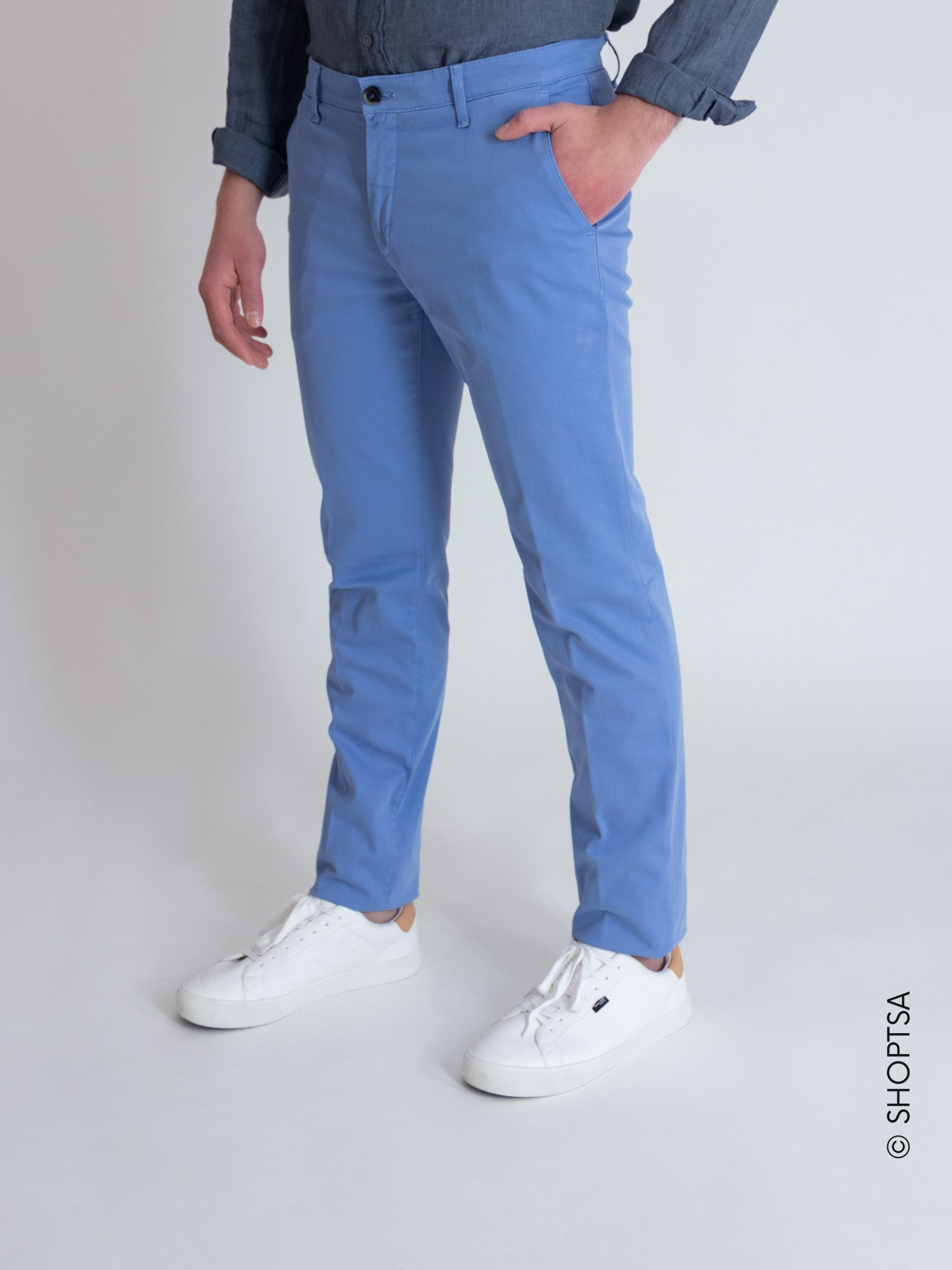 Pantalone in cotone leggero Cliver Jeans - Cliver Jeans - shopTSa