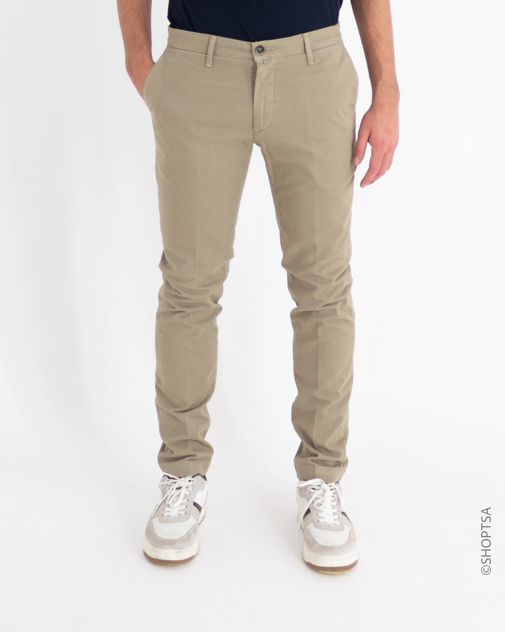 Pantalone in cotone Cliver Jeans - Cliver Jeans - shopTSa