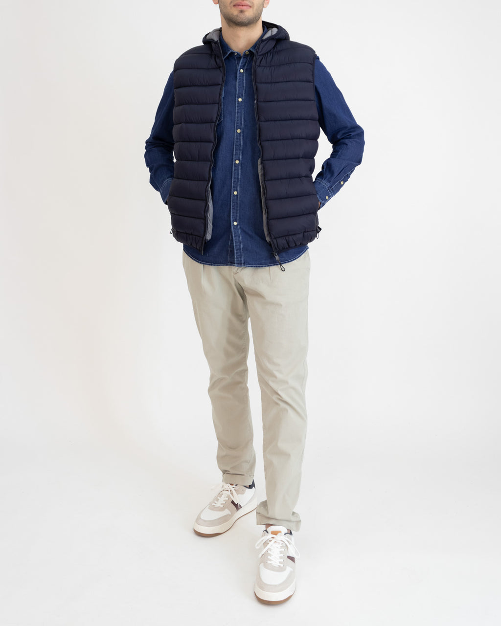 Gilet imbottito con cappuccio - Alyve - shopTSa