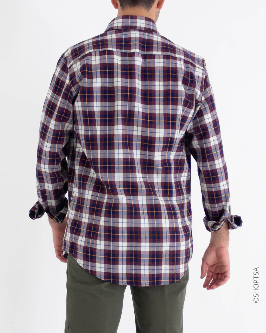 Camicia a quadri blu - Cliver Jeans - shopTSa