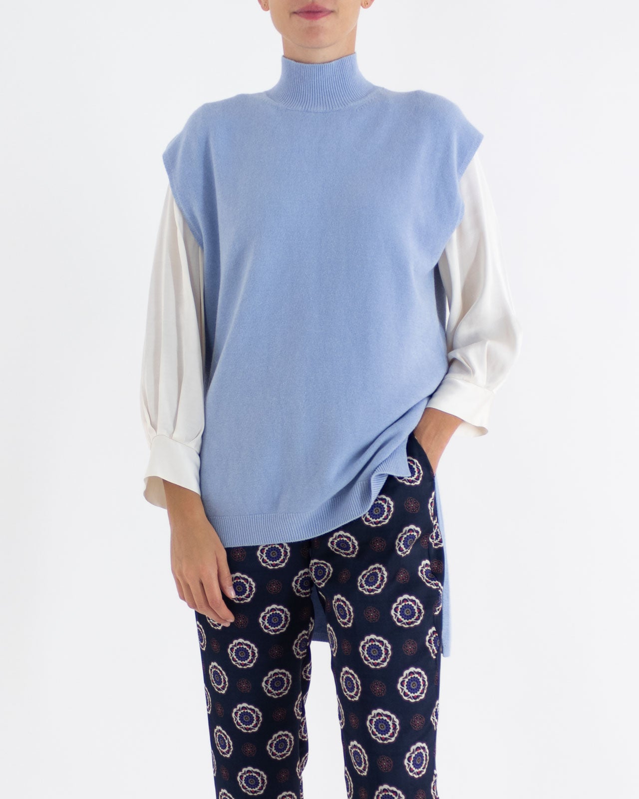 Gilet con collo lupetto - Midi - shopTSa