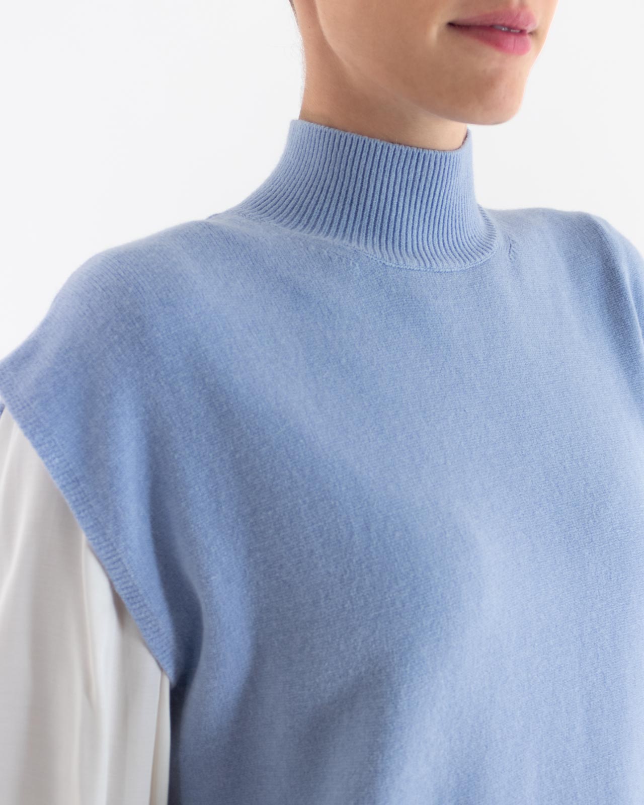 Gilet con collo lupetto - Midi - shopTSa