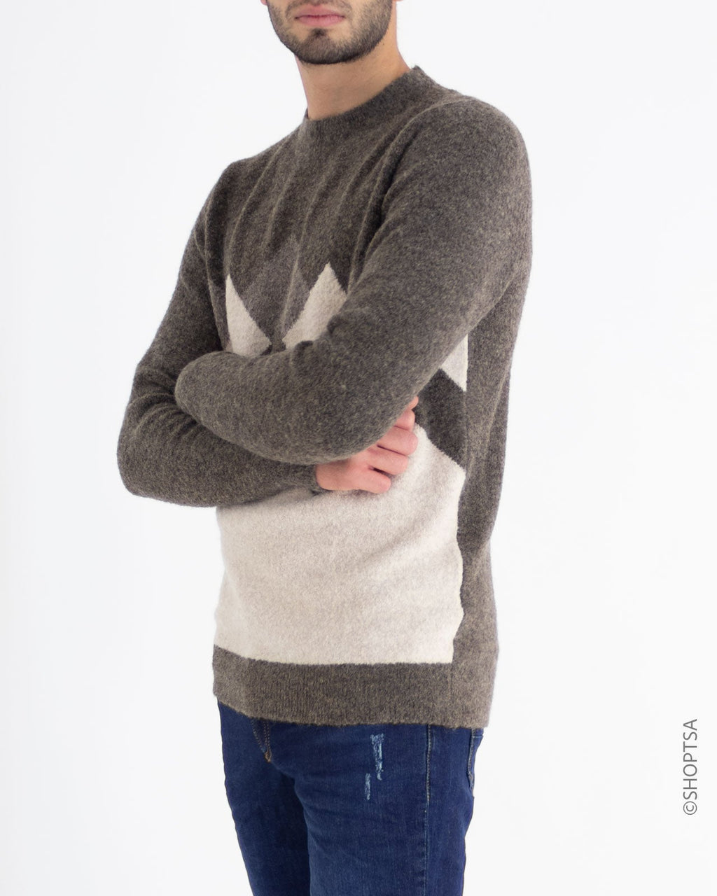 Maglione morbido montagna - Cliver Jeans - shopTSa