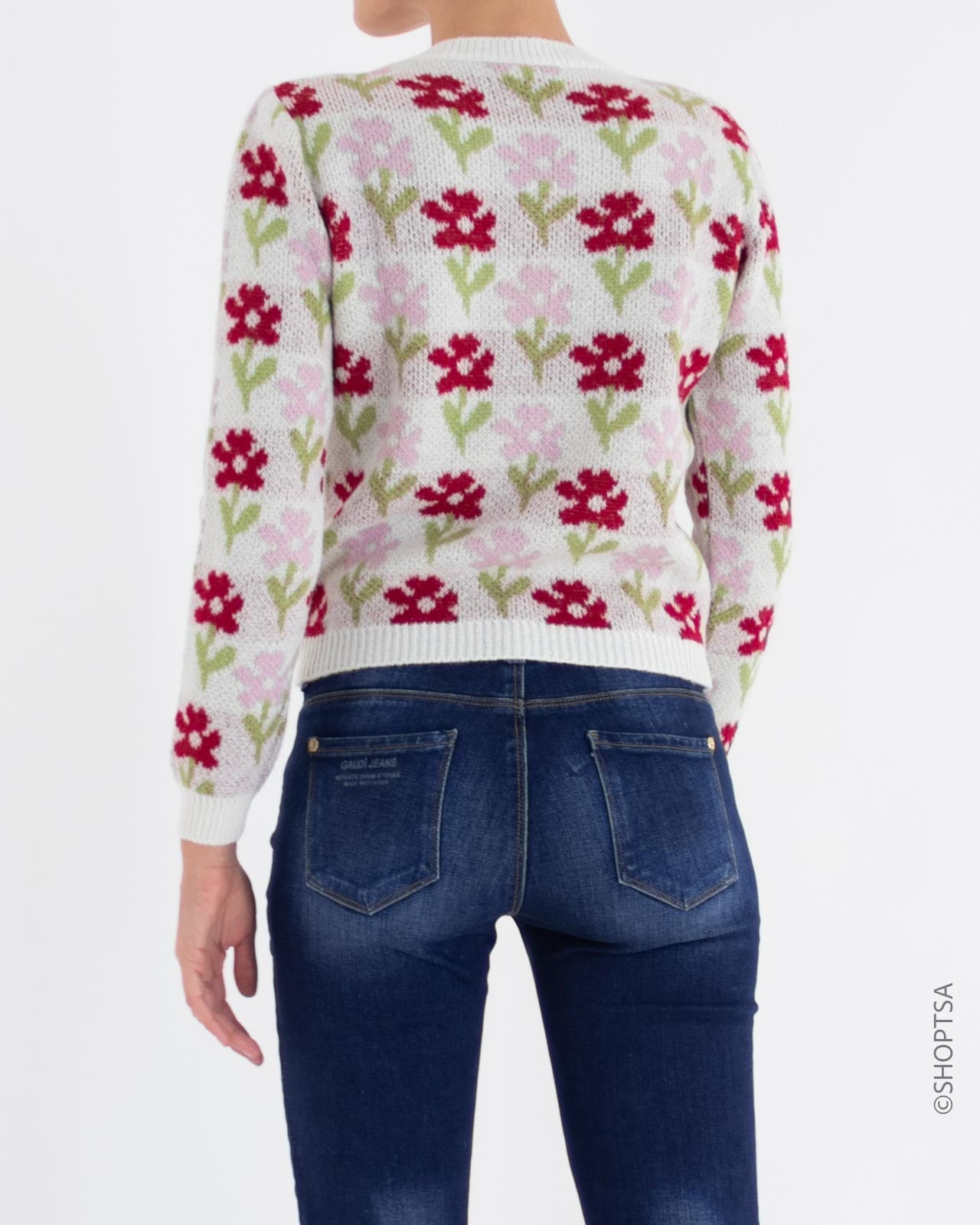 Maglione fiore mohair - Midi - shopTSa