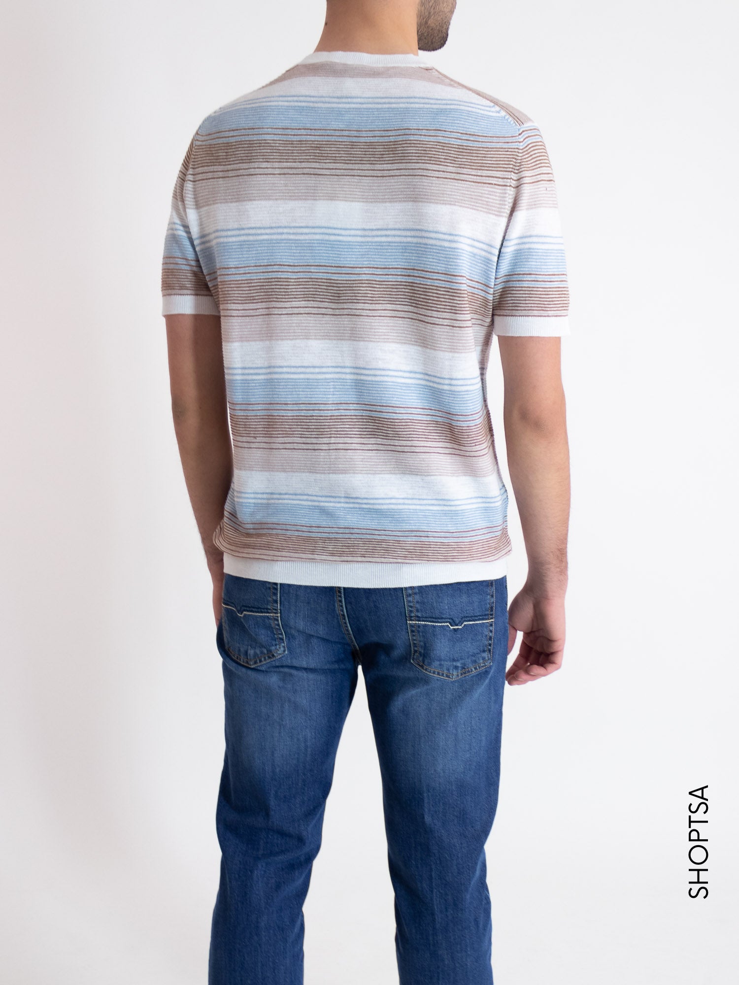 Linen blend crewneck - Cliver Jeans