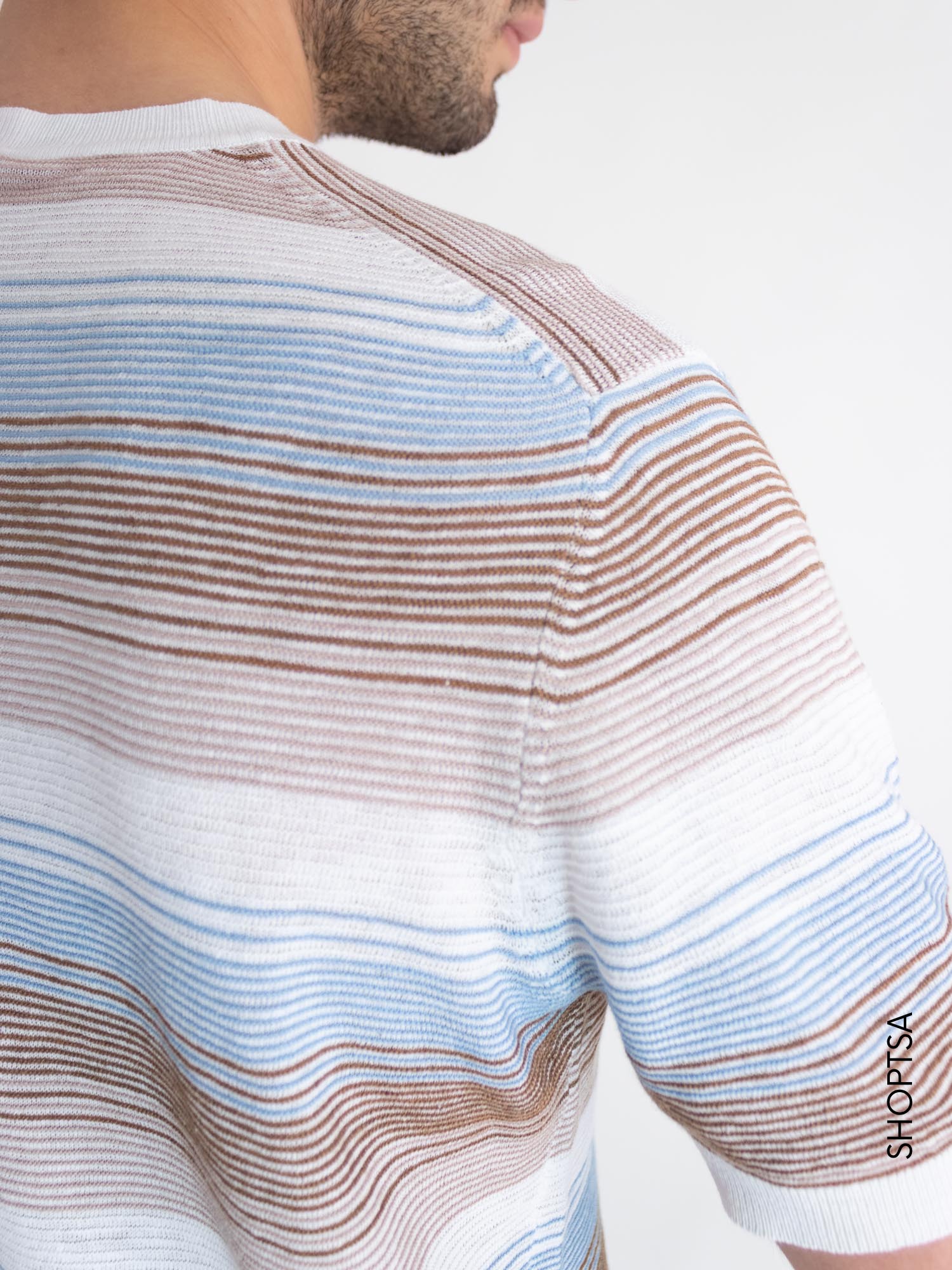 Linen blend crewneck - Cliver Jeans