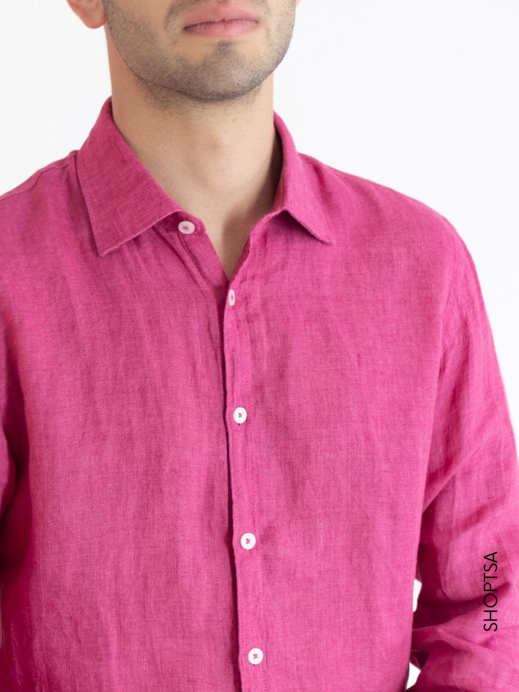 Colored linen shirt - Cliver Jeans