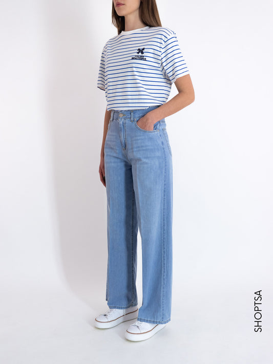 Jeans leggero palazzo - PRANI