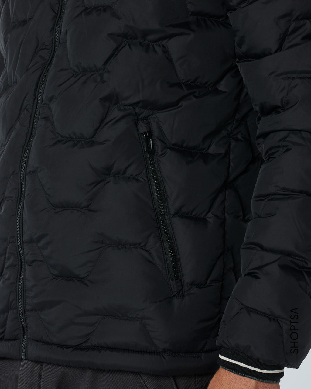 Black quilted jacket - NO EXCESS