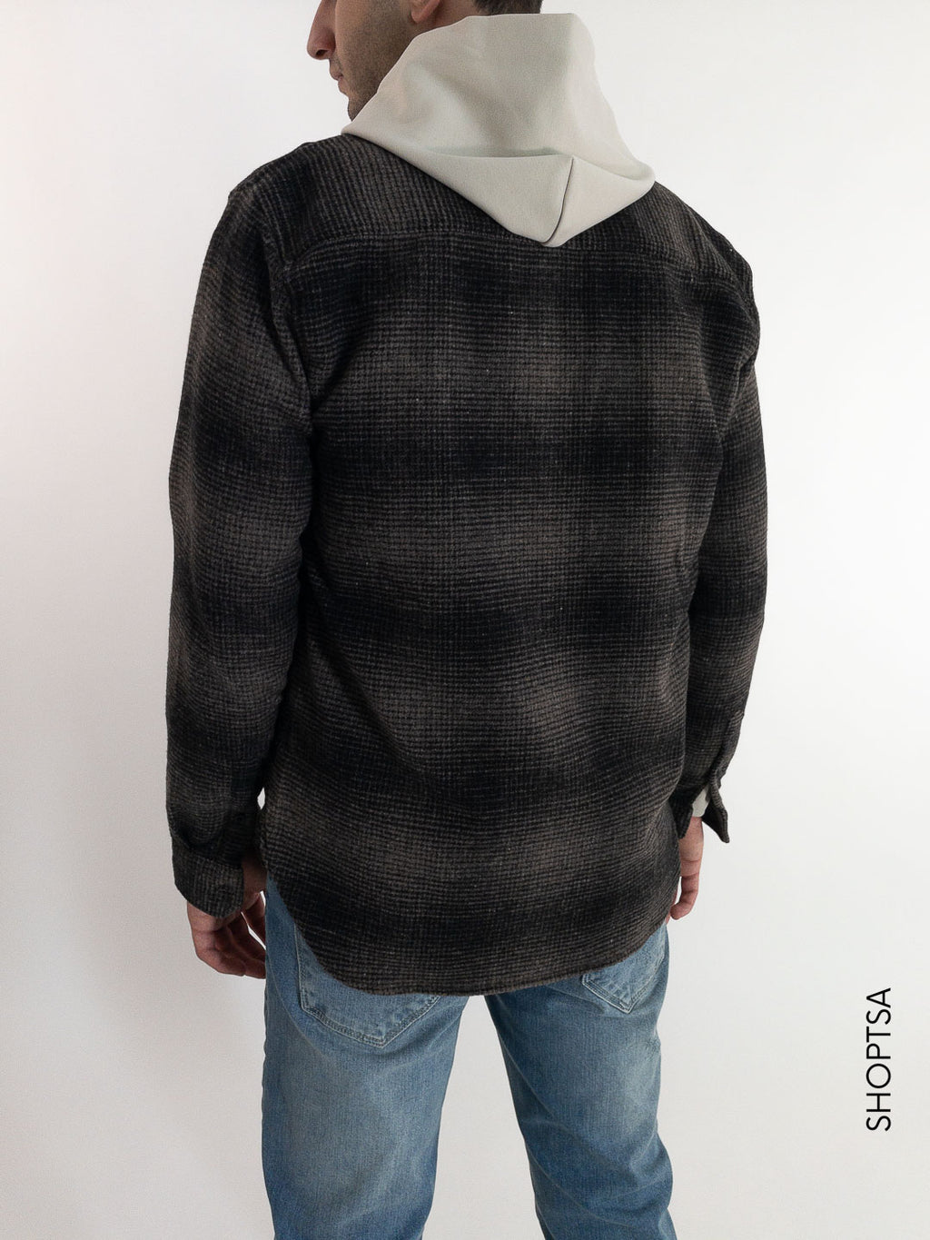 Gradient checked shirt - SSEINSE