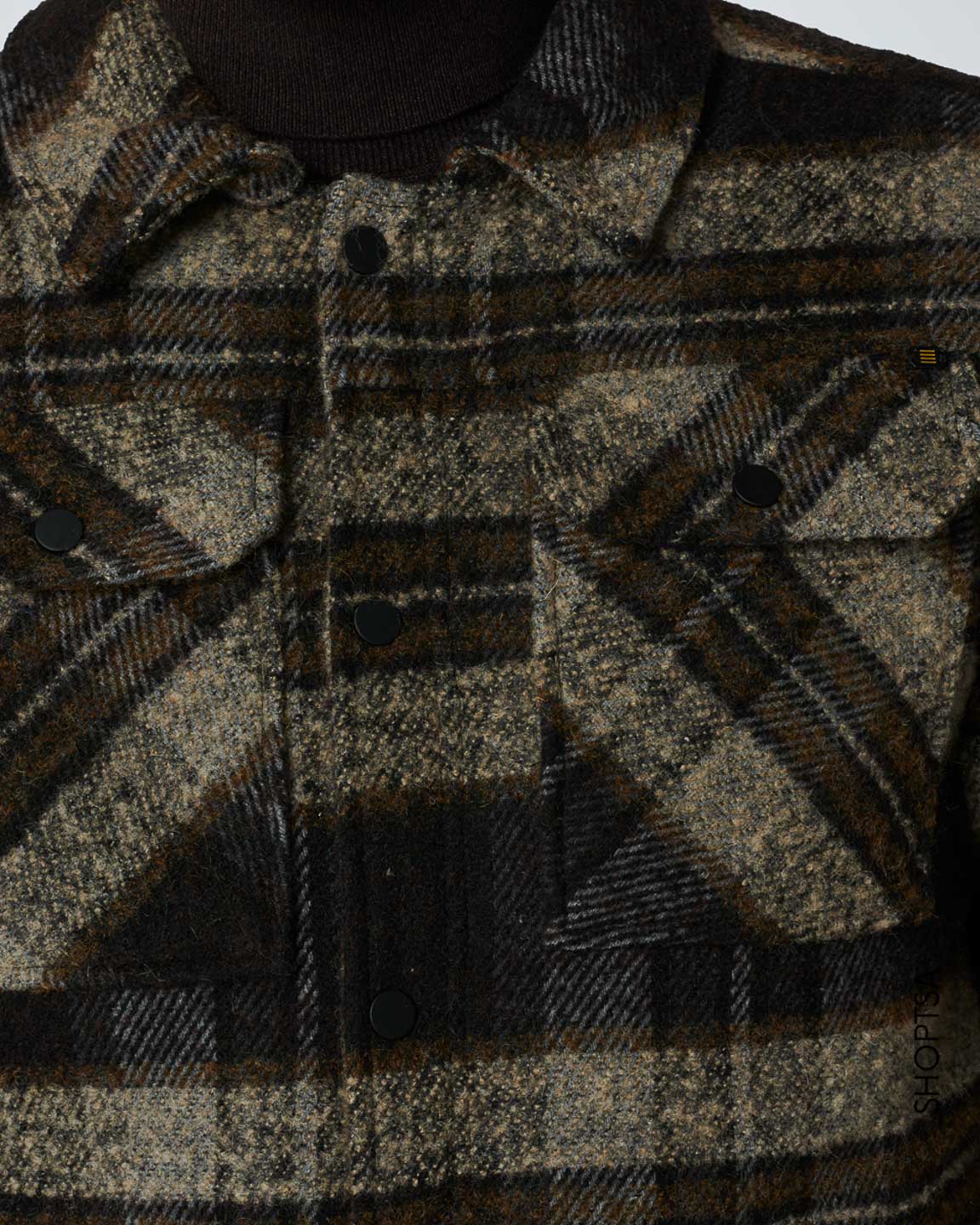 Checked cloth jacket - NO EXCESS