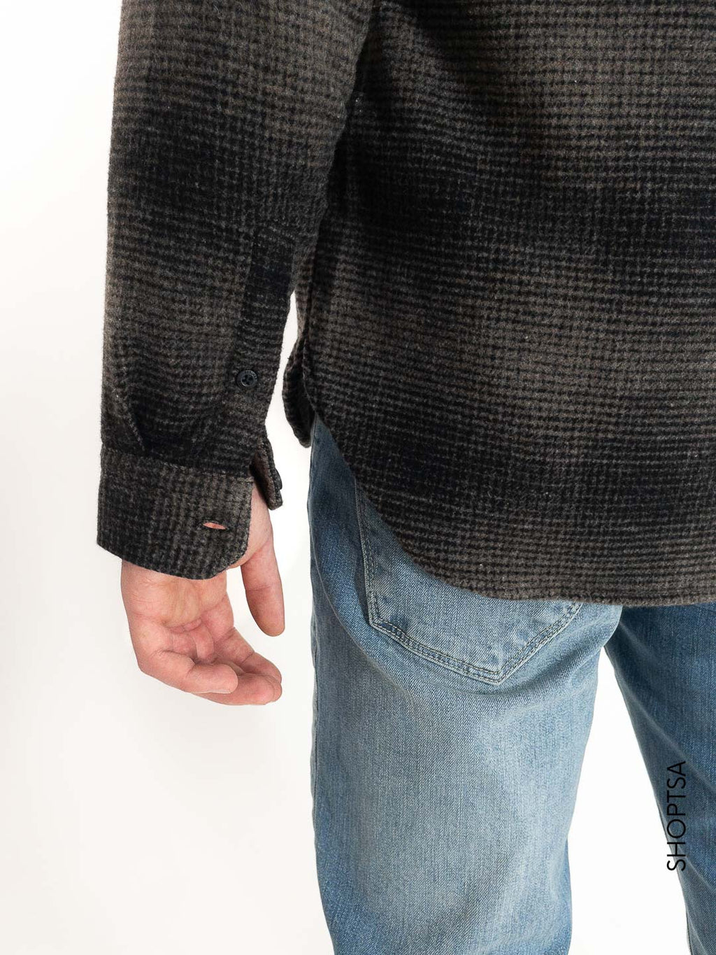 Gradient checked shirt - SSEINSE