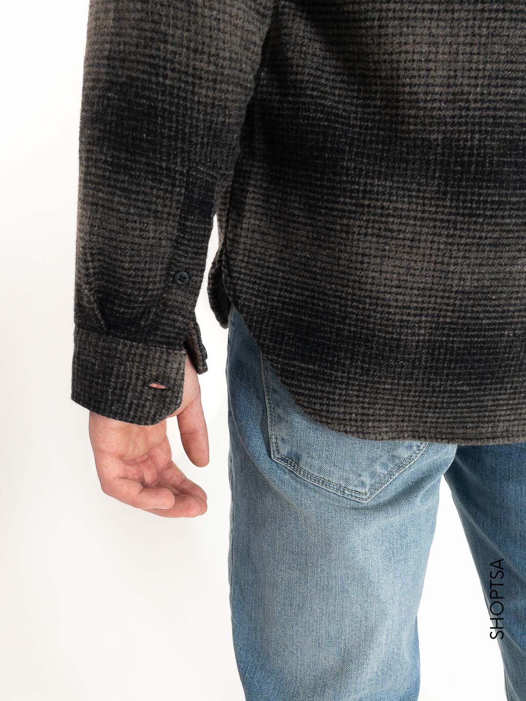 Gradient checked shirt - SSEINSE