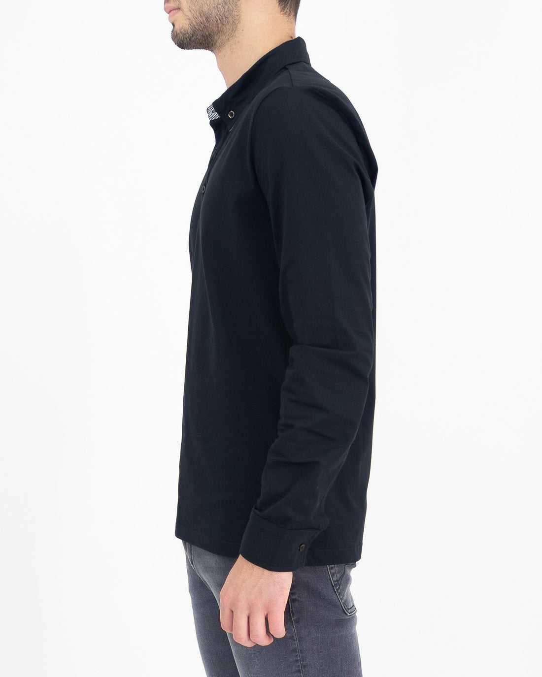 Long sleeve polo shirt with buttons - Gaudì