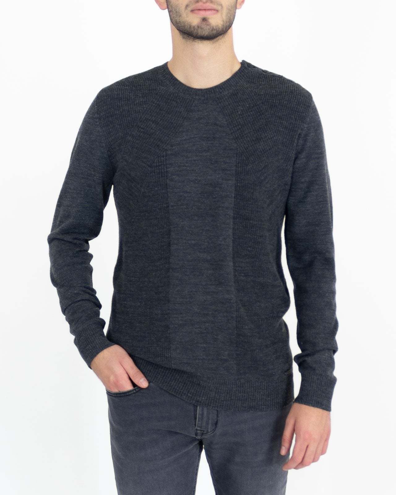 Maglione doppia lavorazione lana - GAUDì