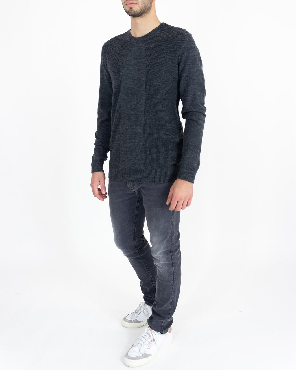 Maglione doppia lavorazione lana - GAUDì - Gaudì - shopTSa