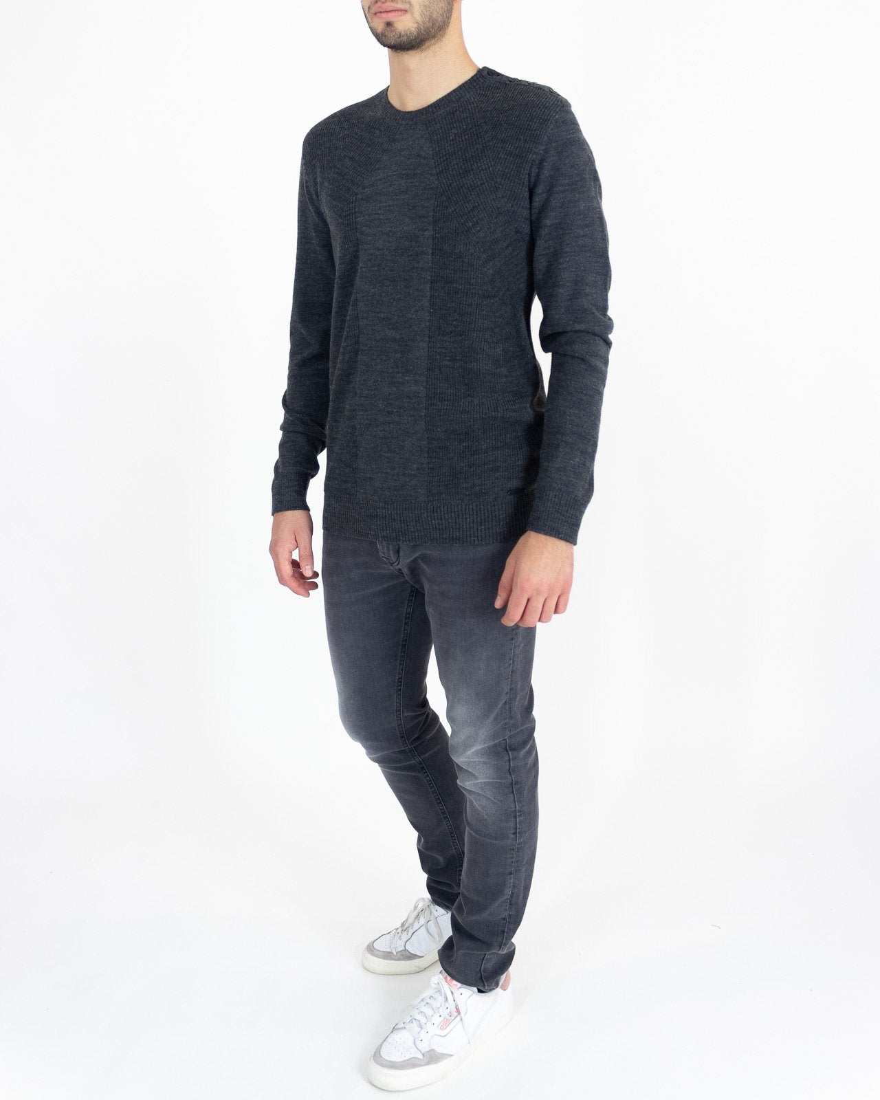 Maglione doppia lavorazione lana - GAUDì - Gaudì - shopTSa