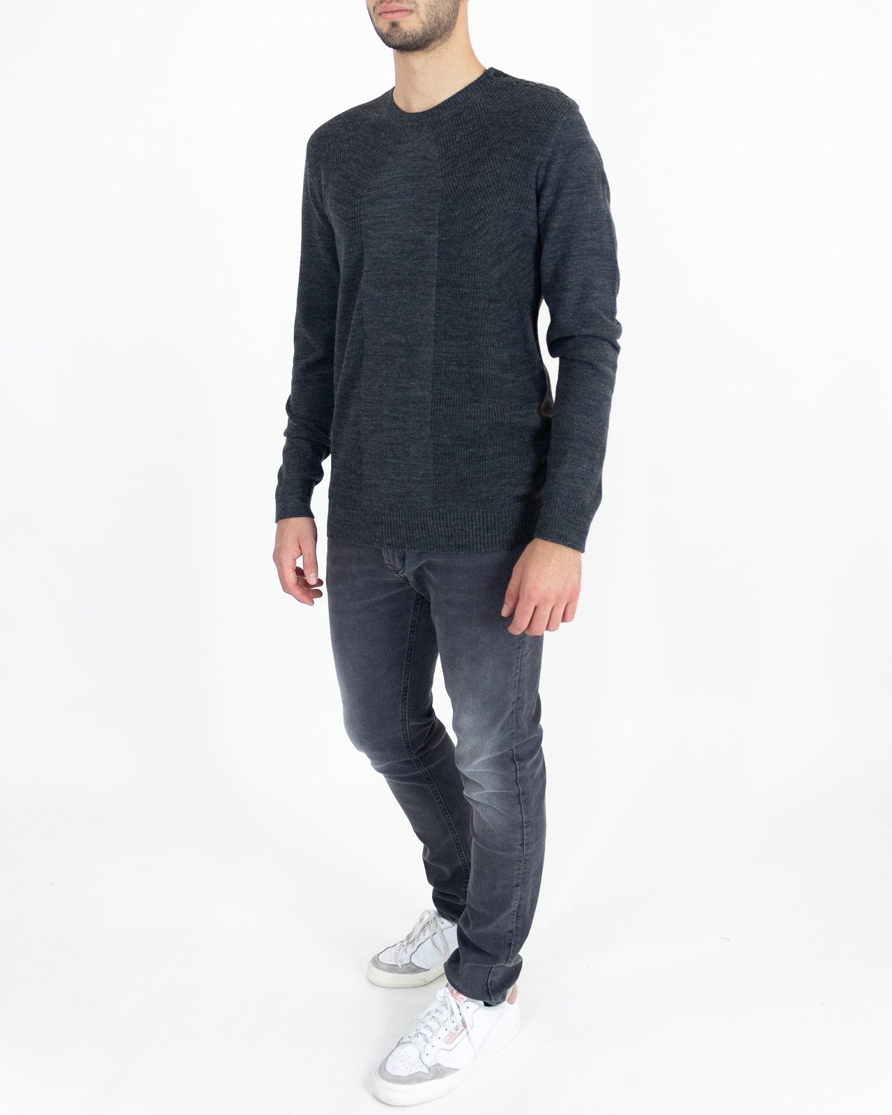 Maglione doppia lavorazione lana - GAUDì