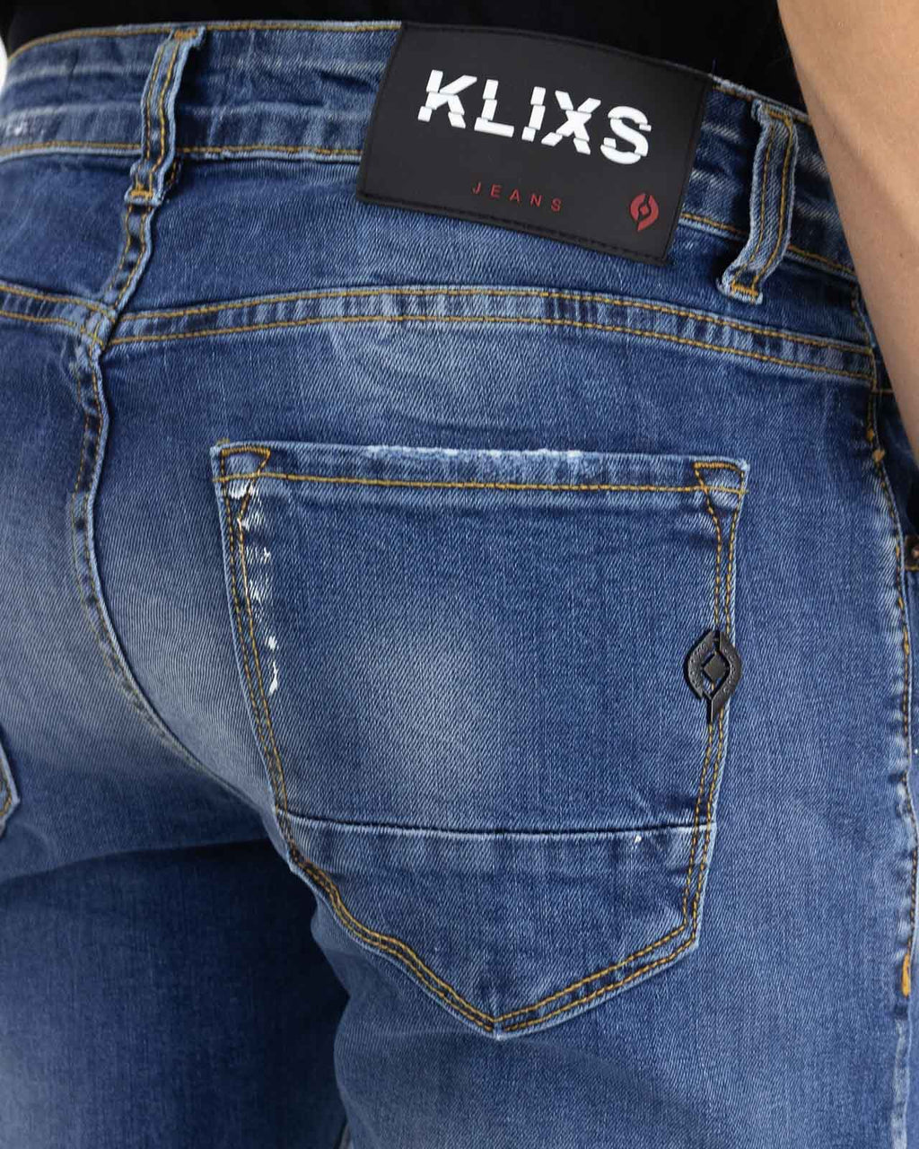 Jeans skinny effetto macchie - Klixs Jeans - shopTSa