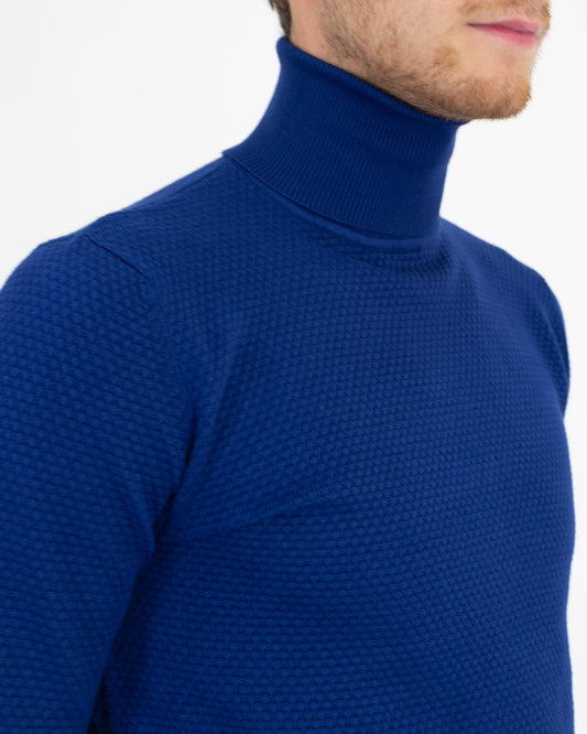 Maglia dolcevita nido d'ape - SSEINSE