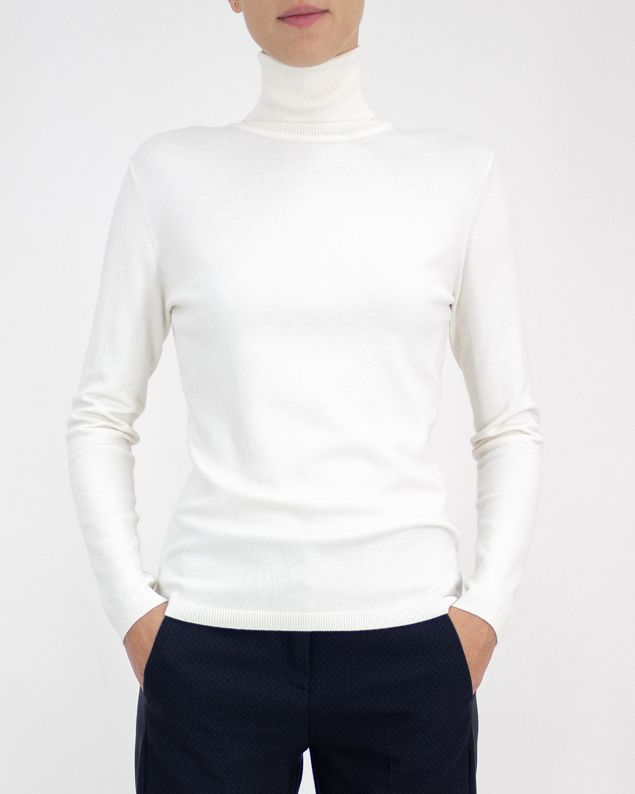 Viscose turtleneck sweater - Emme Marella