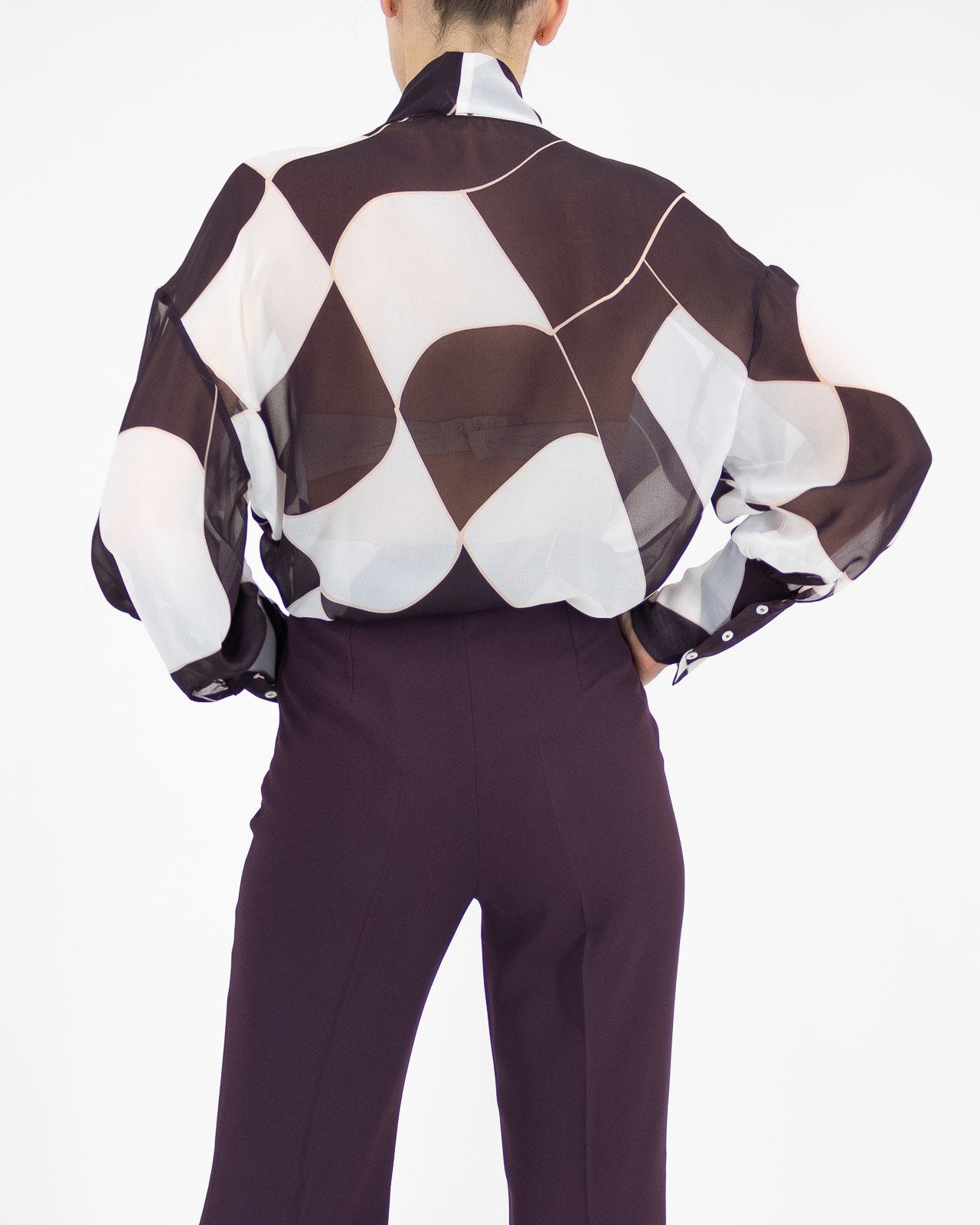 Camicia elegante bordeaux - EMME Marella - Emme Marella - shopTSa