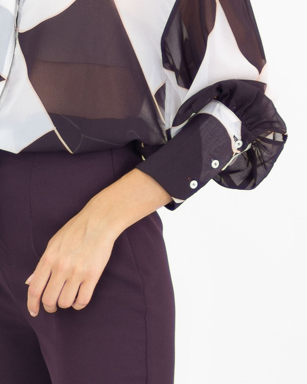 Camicia elegante bordeaux - EMME Marella - Emme Marella - shopTSa