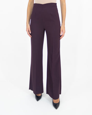 Elegant burgundy trousers - EMME Marella
