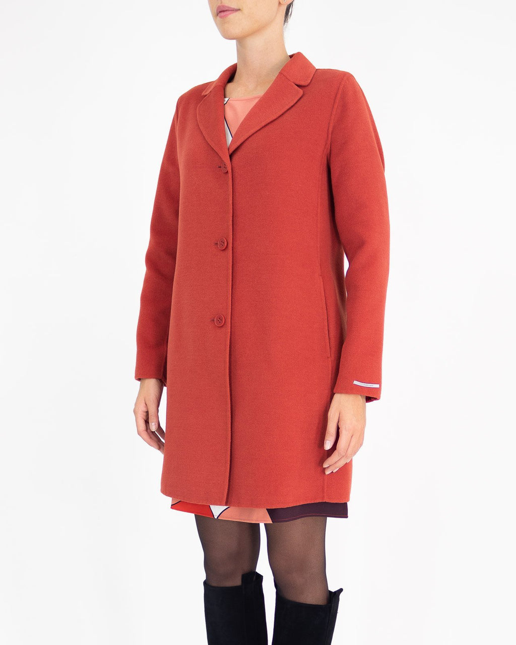 Cappottino monopetto cucito a mano - Emme Marella - shopTSa