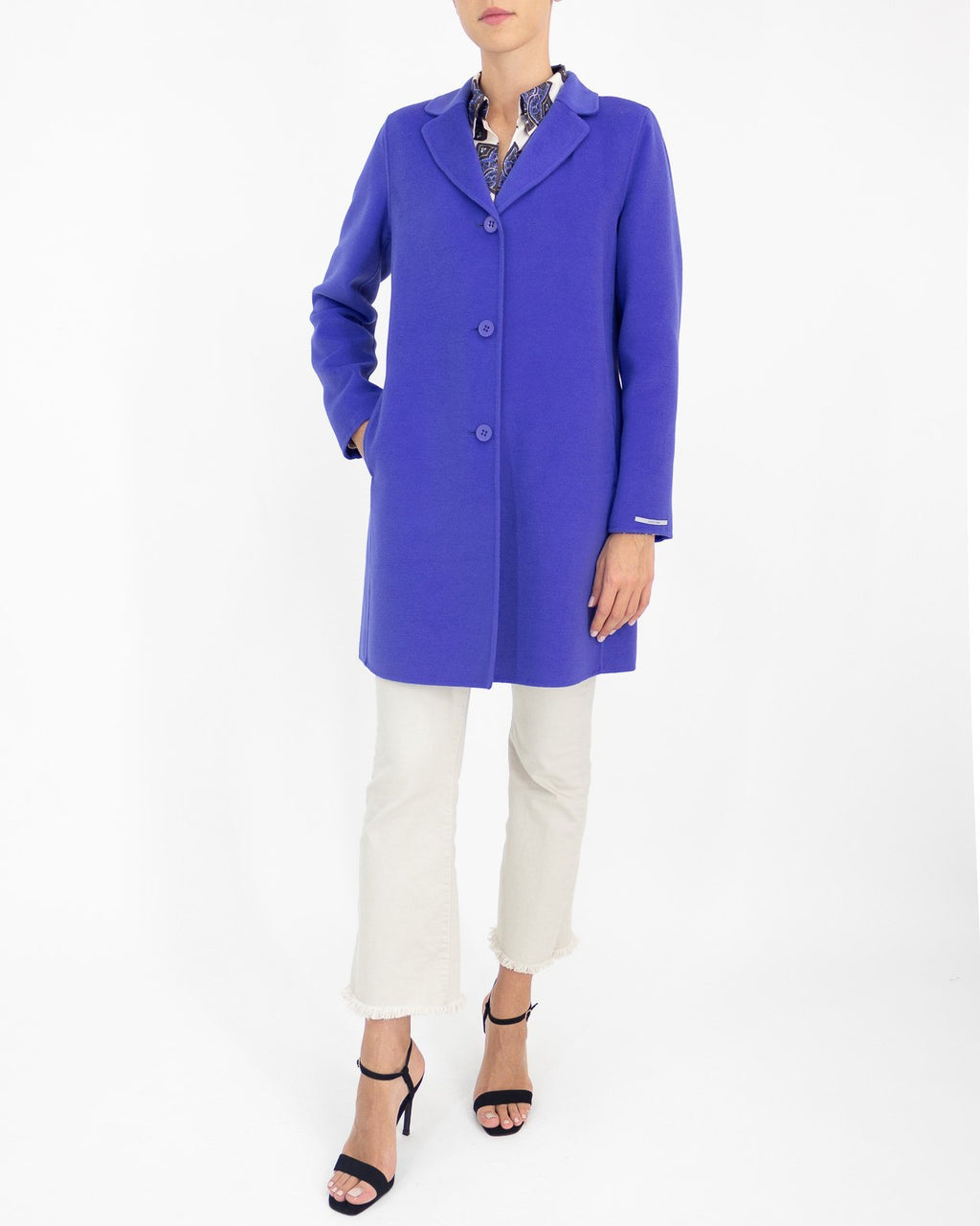 Cappottino monopetto cucito a mano - Emme Marella - shopTSa