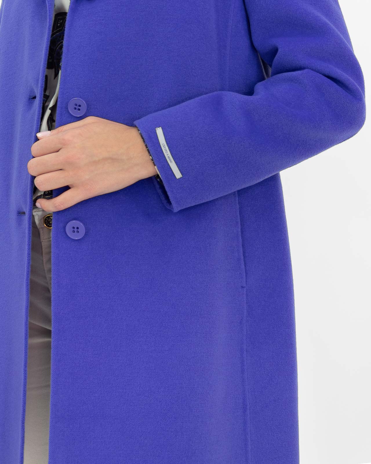 Cappottino monopetto cucito a mano - Emme Marella - shopTSa