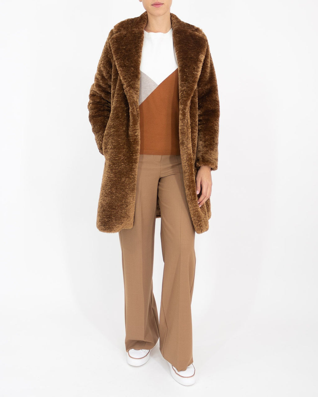 Cappotto teddy marrone - Emme Marella - shopTSa