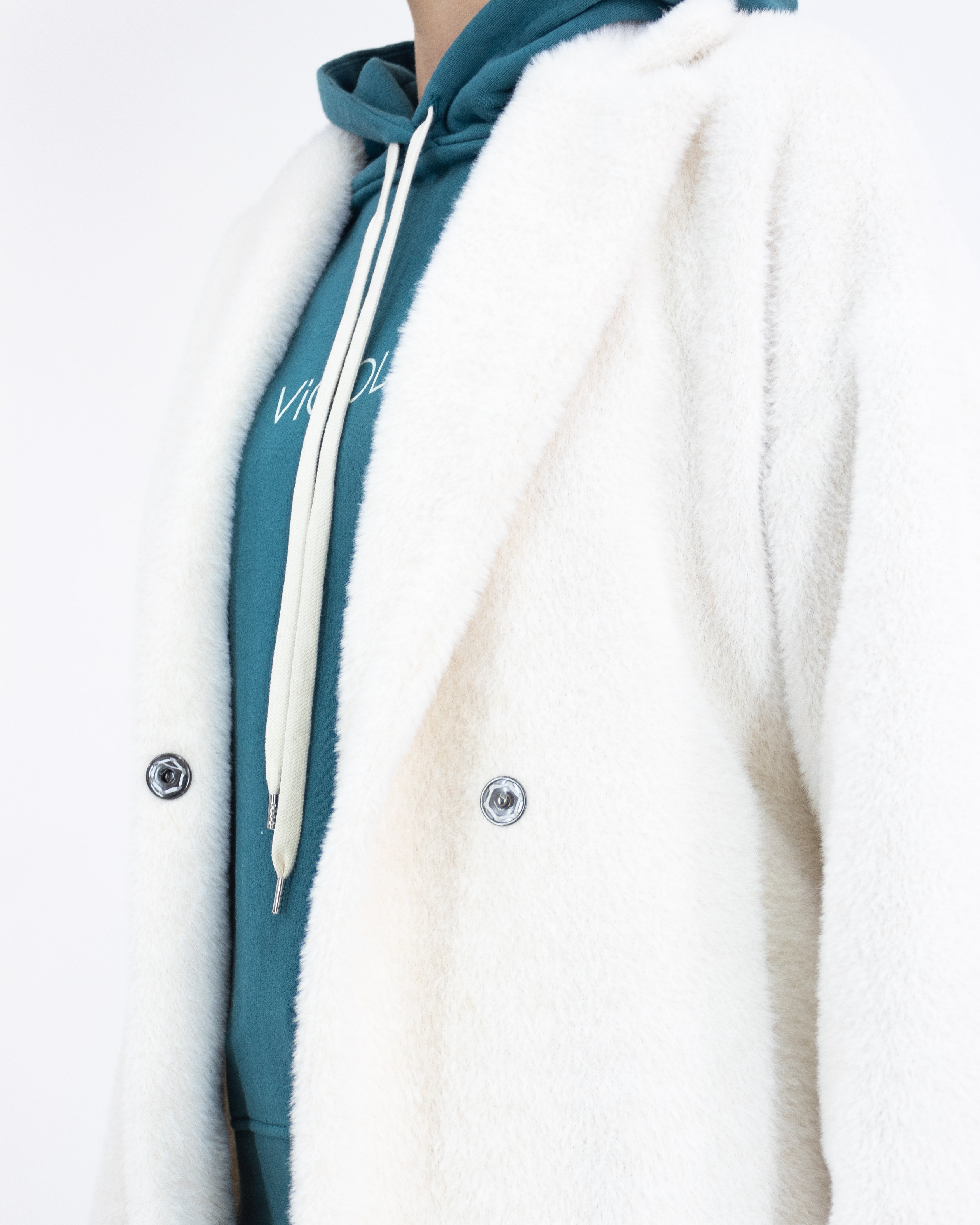 Giacca in ecopelliccia corta - Angysix - shopTSa