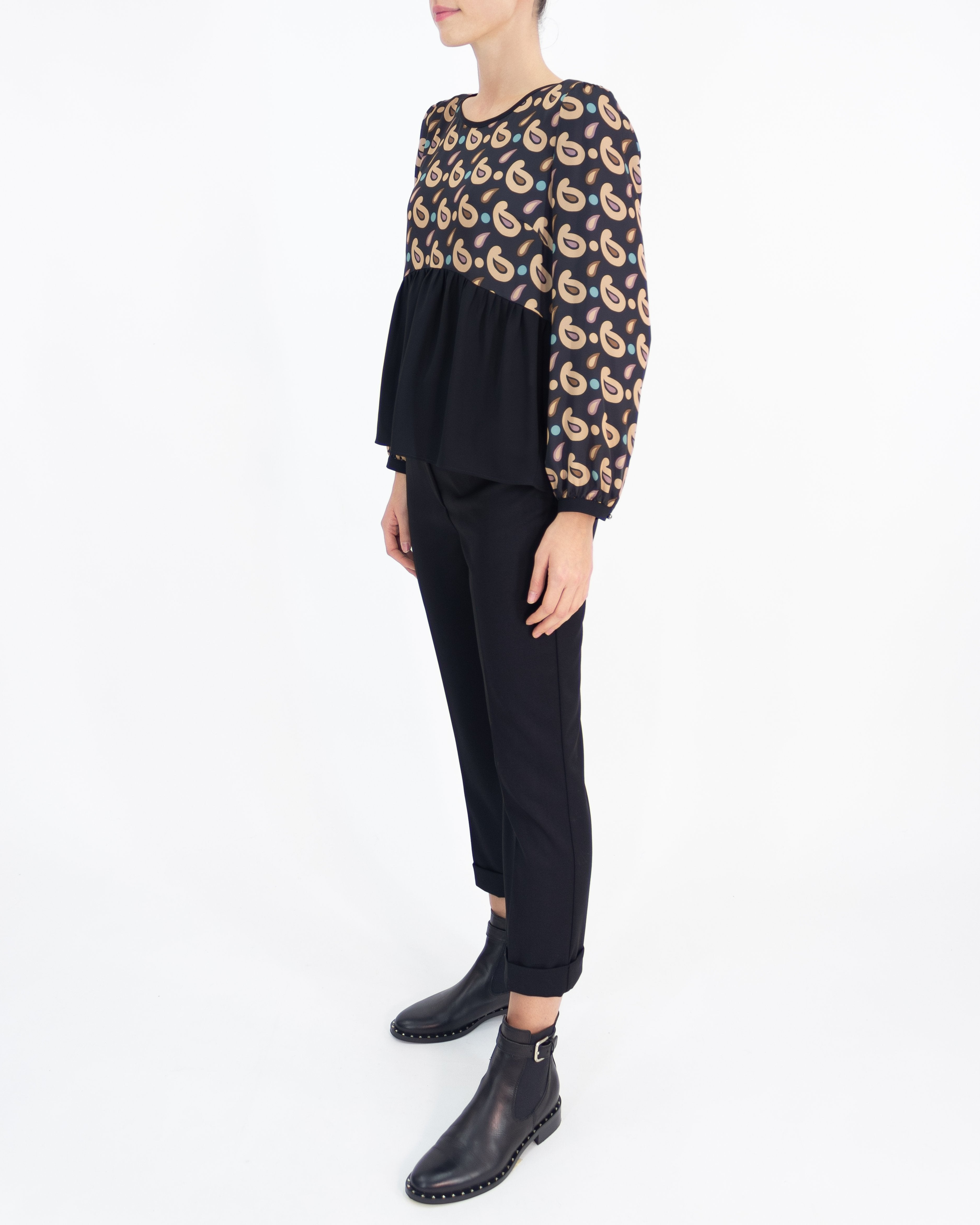 Blusa a fantasia paisley - Angysix - shopTSa