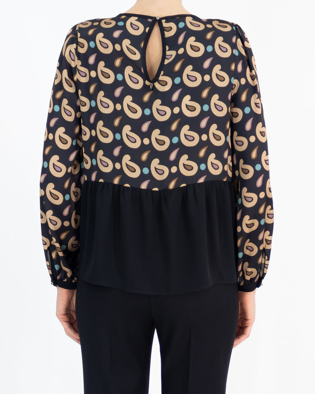 Blusa a fantasia paisley - Angysix - shopTSa