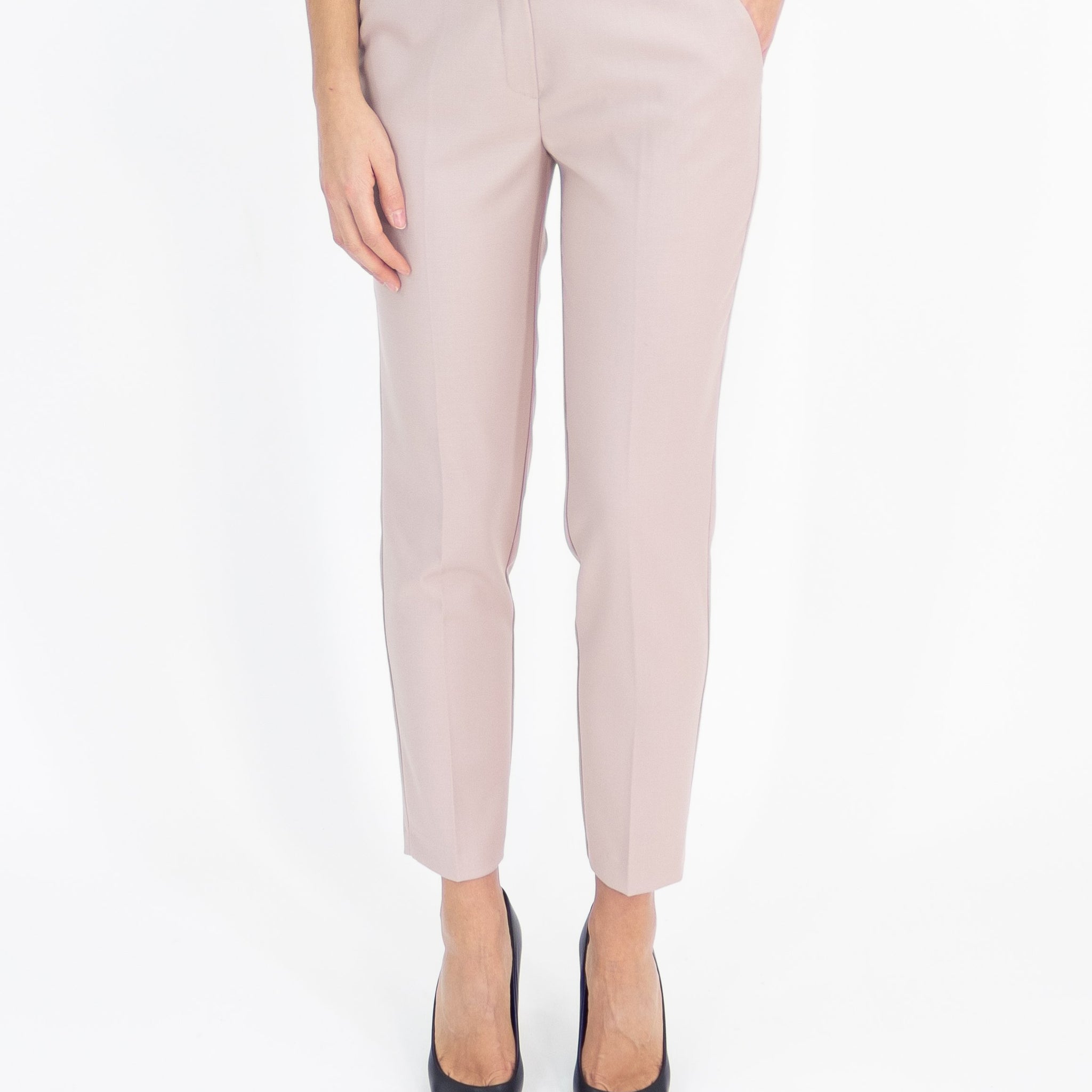 Pantalone rosa cipria classico