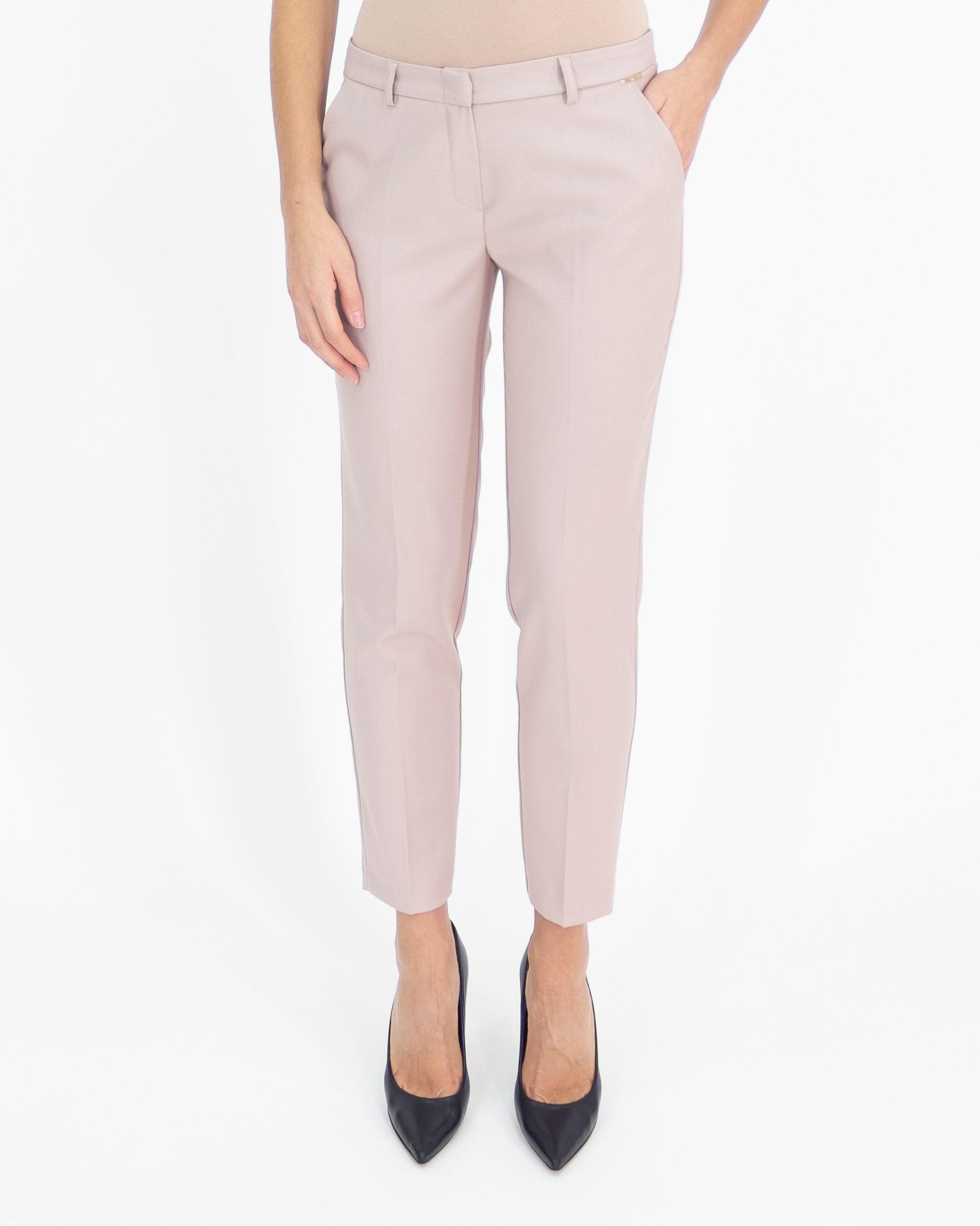 Pantalone rosa cipria classico - Angysix - shopTSa