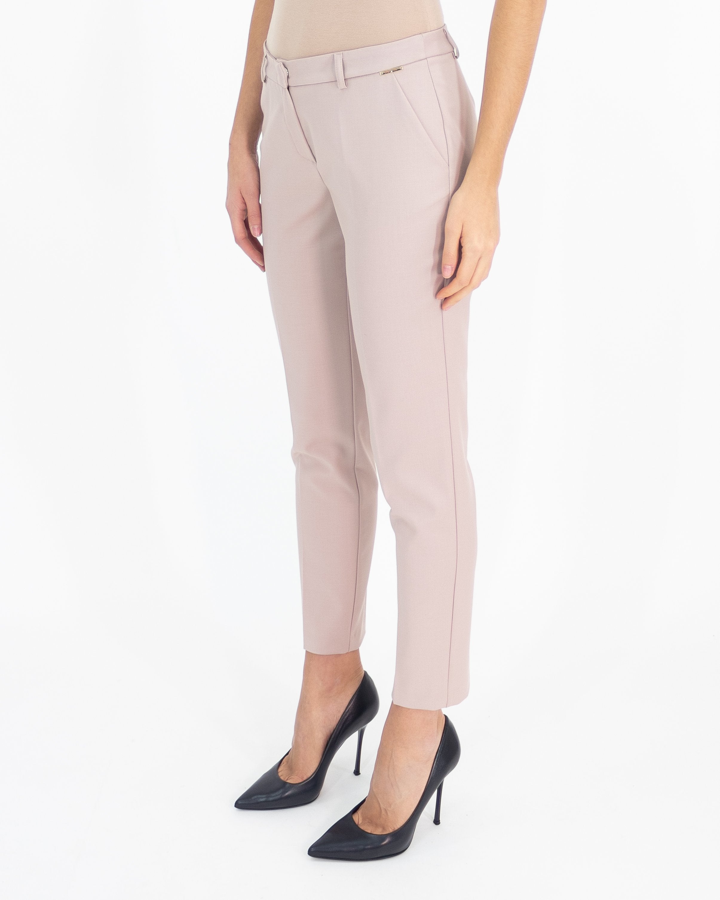 Pantalone rosa cipria classico - Angysix - shopTSa