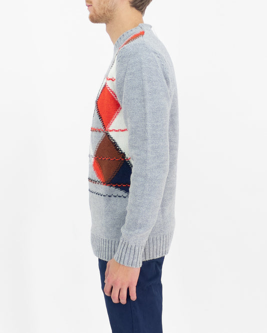 Maglione lavorazione jacquard