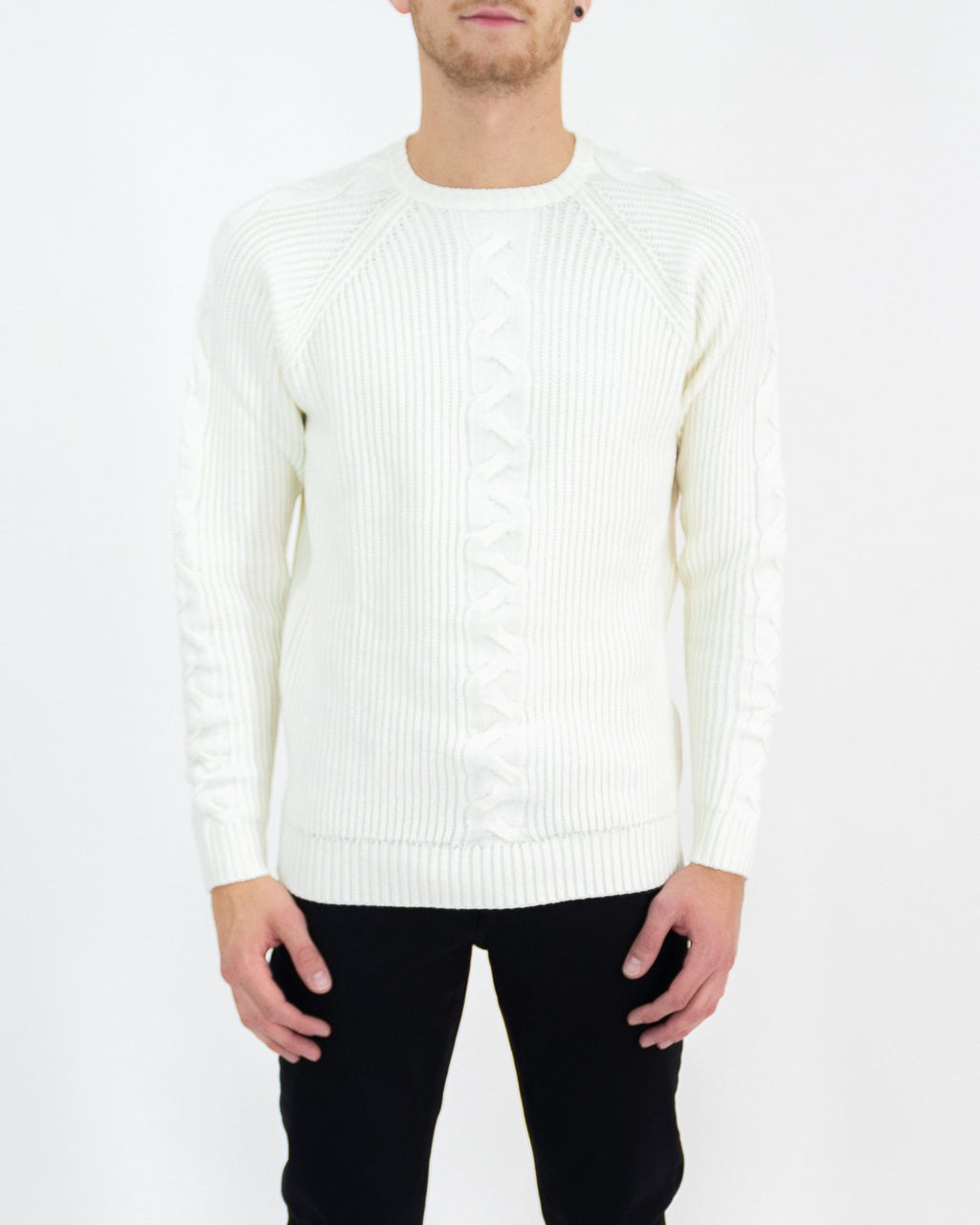 Maglione con treccia - Sseinse - shopTSa