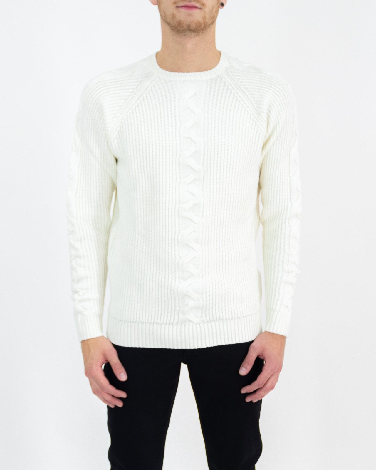 Maglione con treccia - Sseinse - shopTSa