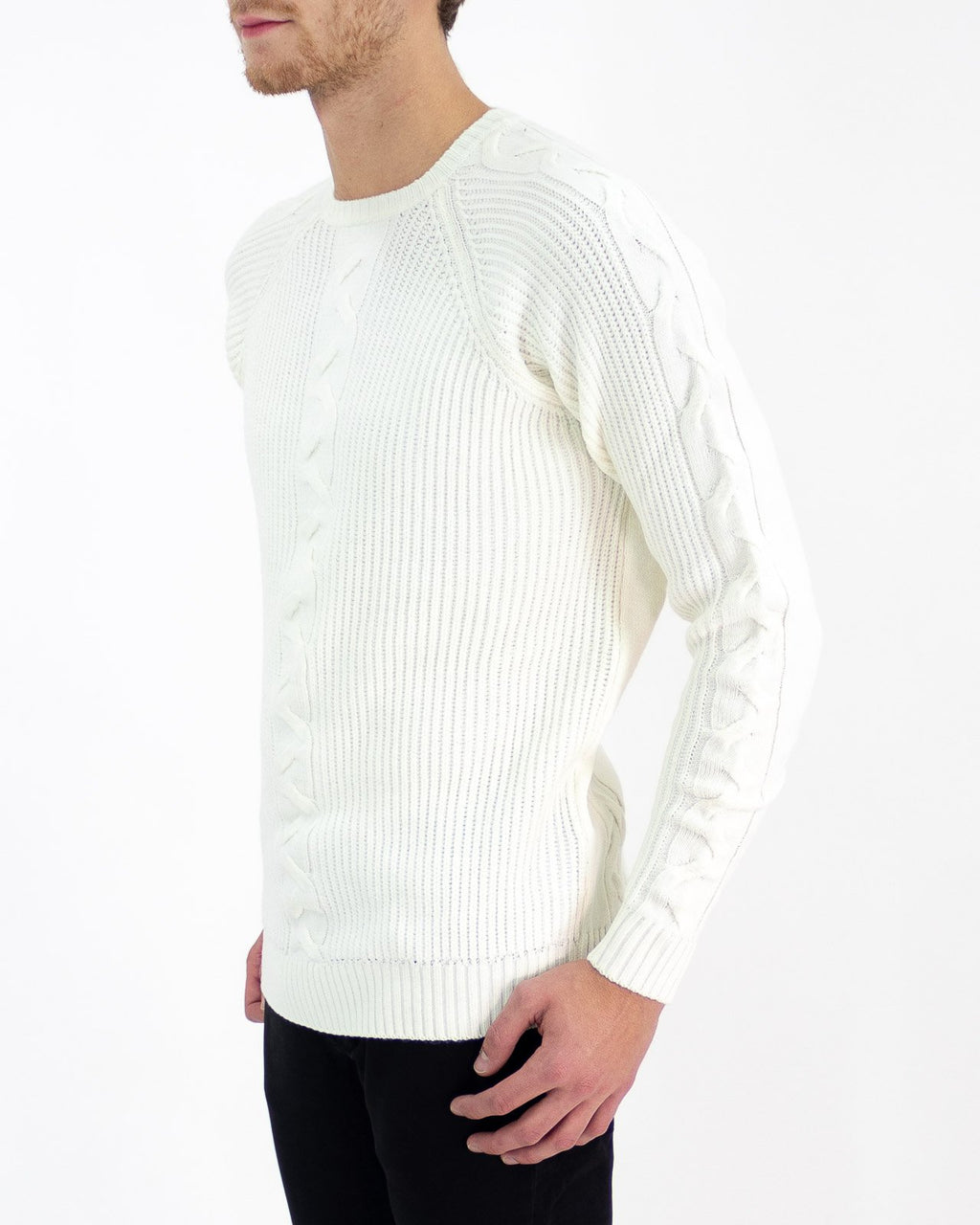 Maglione con treccia - Sseinse - shopTSa