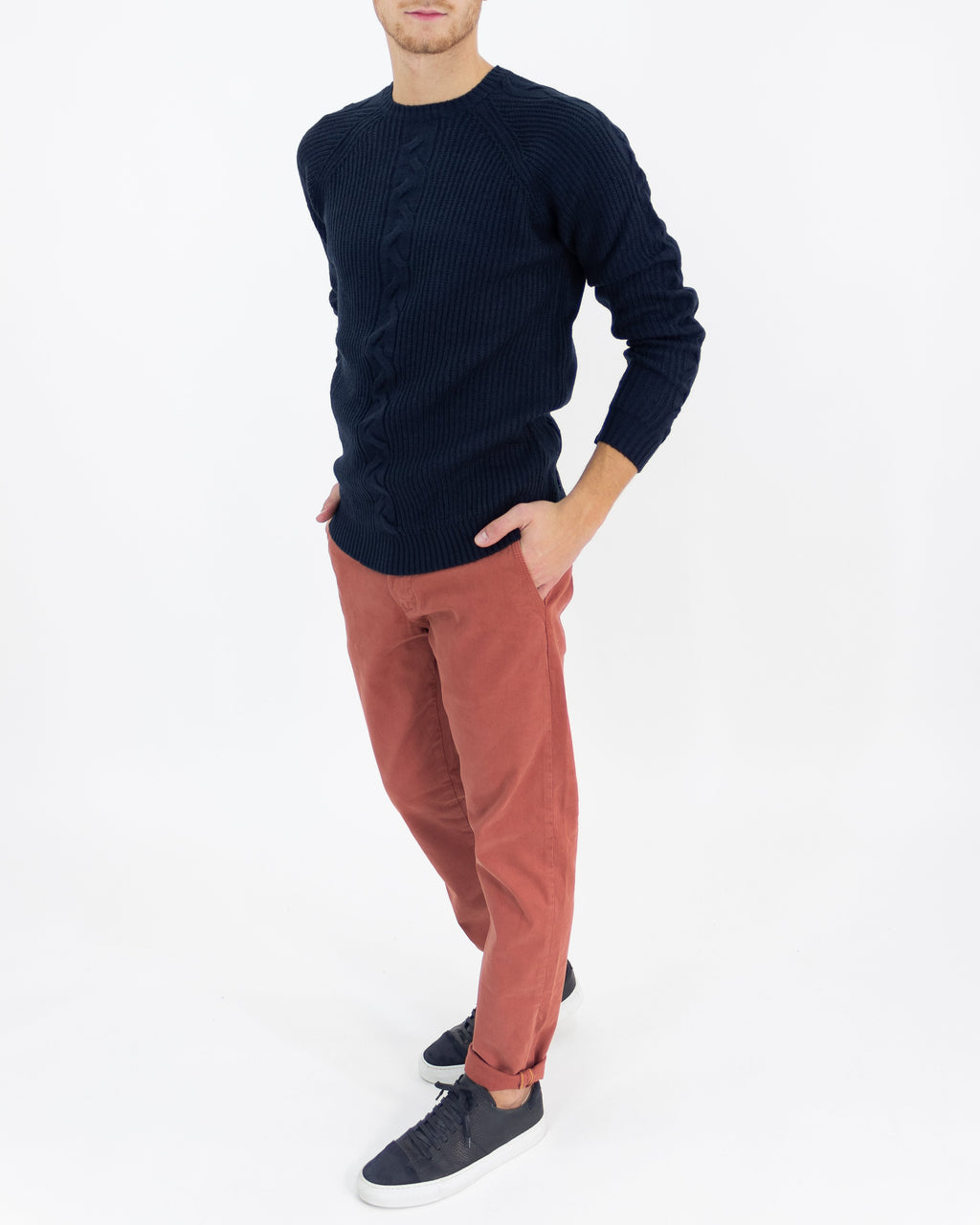 Maglione con treccia - Sseinse - shopTSa