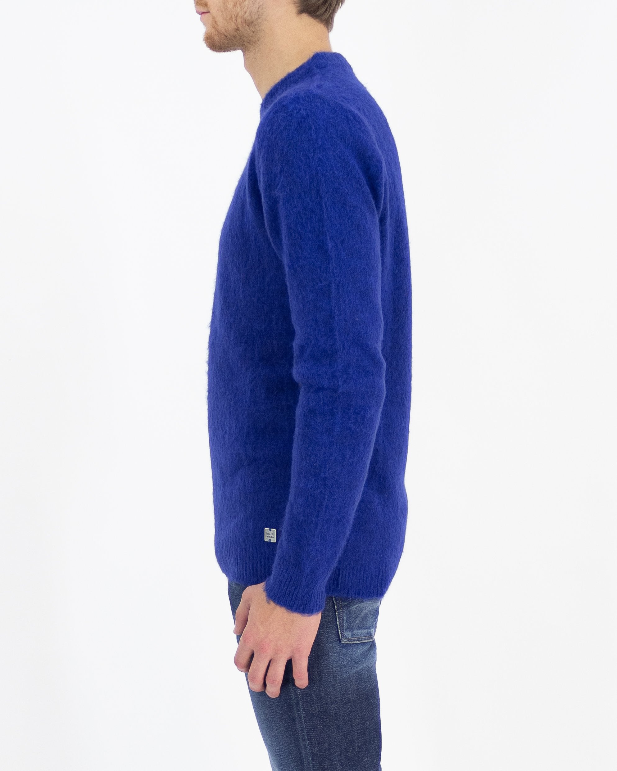 Maglione misto mohair bluette - Bl11 - shopTSa