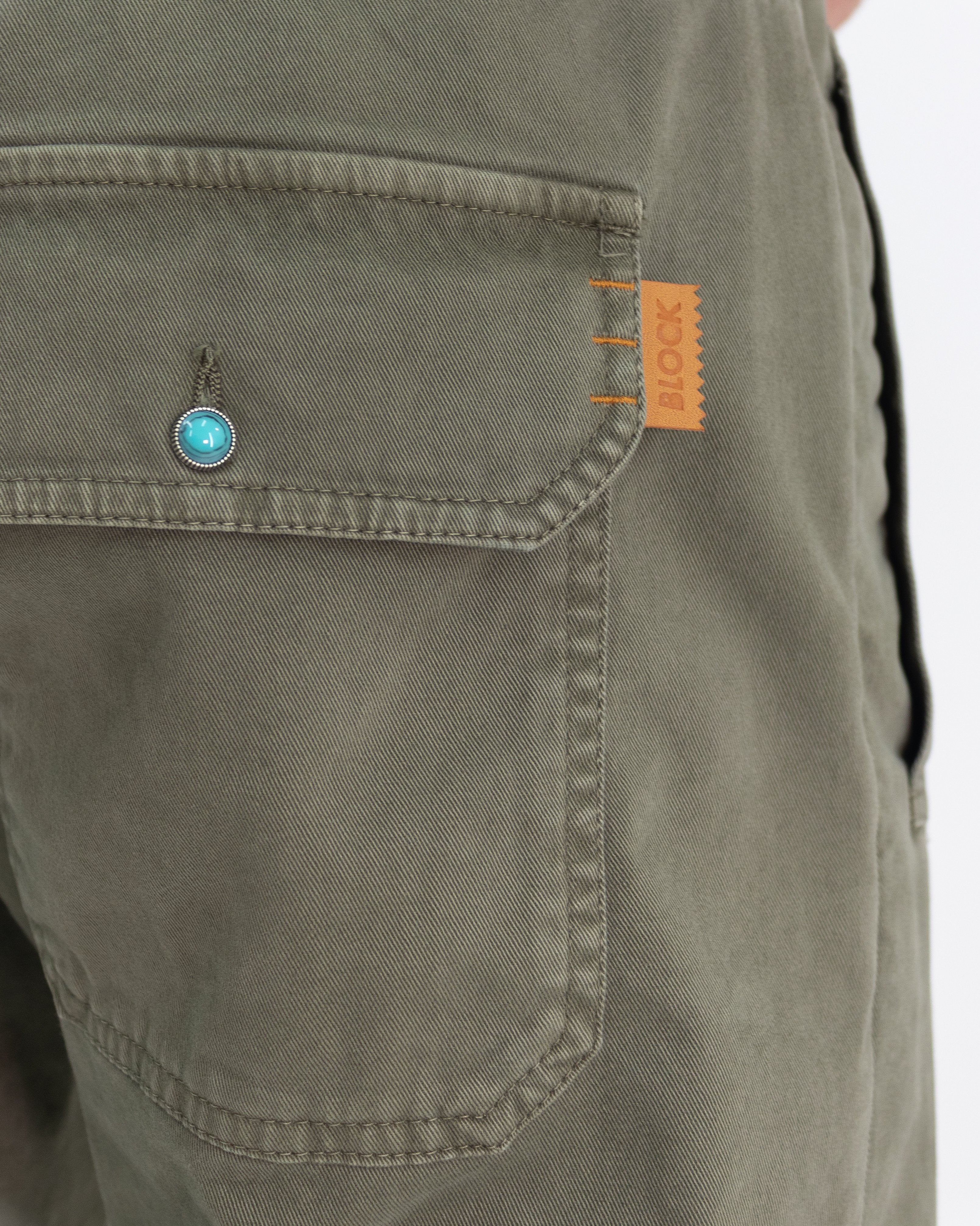 Pantalone con elastico verde salvia - Bl11 - shopTSa